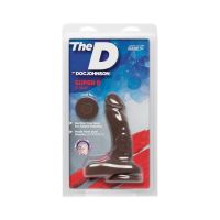 Doc Johnson Super D - Realistische ULTRASKYN dildo - 15 cm, afbeelding 2
