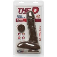 Doc Johnson Super D - Realistische ULTRASKYN dildo met ballen - 22 cm, afbeelding 2