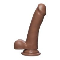 Doc Johnson Slim D - Realistische FIRMSKYN dildo met ballen - 15 cm - 1705-50-CD