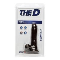 Doc Johnson Slim D - Realistische FIRMSKYN dildo met ballen - 15 cm - 1705-51-CD, afbeelding 2