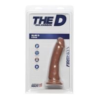 Doc Johnson Slim D - Realistische FIRMSKYN dildo - 17 cm, afbeelding 2