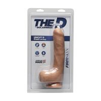 Doc Johnson Uncut D - Realistische FIRMSKYN dildo met ballen - 22 cm, afbeelding 2
