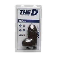 Doc Johnson Fat D - Realistische FIRMSKYN dildo met ballen - 15 cm, afbeelding 2