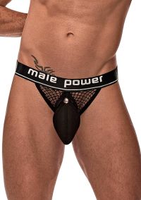 Male Power Jockstrap met cockring en zwarte cockring - Bordeaux, afbeelding 5