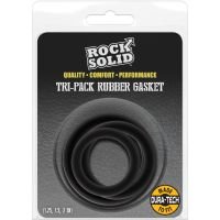 Doc Johnson Tri-Pack Rubber Gasket - Cockring set, afbeelding 2