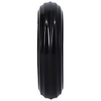 Doc Johnson Ribbed Donut - Cockring - Zwart, afbeelding 3
