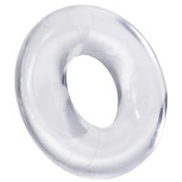 Doc Johnson The 3X Donut - Cockring - Transparant, afbeelding 2