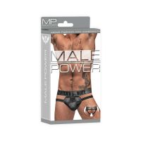 Male Power Checked Mate cut-out jock - L/XL, afbeelding 2