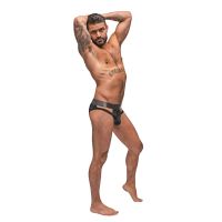 Male Power Checked Mate cut-out jock - L/XL, afbeelding 4