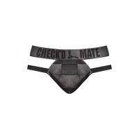 Male Power Checked Mate cut-out jock - L/XL, afbeelding 6