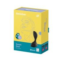 Satisfyer Sweet Seal - Vibrerende buttplug - Zwart, afbeelding 2