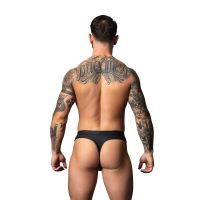 Male Power Snap Off string - Zwart, afbeelding 2