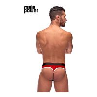 Male Power Retro Sport panel string - Zwart/Rood, afbeelding 4