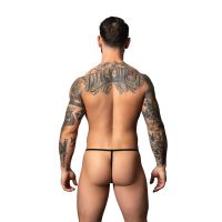 Male Power Wetlook G-string - One Size - Zwart, afbeelding 2
