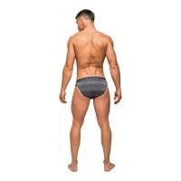 Male Power Heather Haze cut-out bikini slip, afbeelding 3