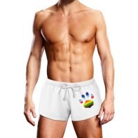 Prowler zwemshort - Wit Oversized Paw