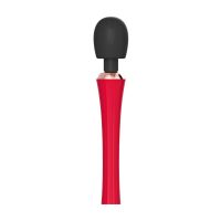 Totally For U The King - Krachtige wand vibrator - Rood/Zwart