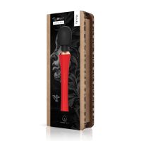 Totally For U The King - Krachtige wand vibrator - Rood/Zwart, afbeelding 5