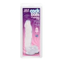 Doc Johnson Jelly Jewels Cock and Balls met zuignap, afbeelding 2
