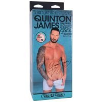 Doc Johnson Quinton James - Realistische ULTRASKYN dildo - 24 cm, afbeelding 5