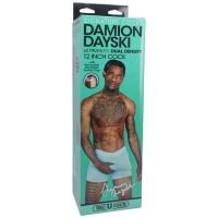 Doc Johnson Damion Dayski - Realistische ULTRASKYN dildo - 30 cm - Chocolade, afbeelding 4