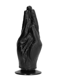 All Black Fisting Dildo - 21 cm, 7 cm breedte, afbeelding 3