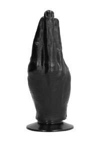 All Black Fisting Dildo - 21 cm, 7 cm breedte, afbeelding 4