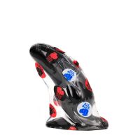 All Black Buttplug - Gebogen - 13 cm, afbeelding 2
