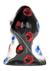 All Black Buttplug - 16 cm x 8 cm, afbeelding 2