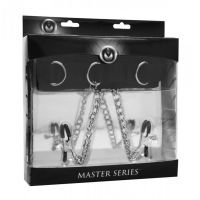 XR Brands Submission - Halsband en tepelklemmen set, afbeelding 2
