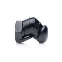 XR Brands Zwarte Restricted kuisheidskooi met noppen, afbeelding 3