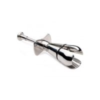 XR Brands Petite Butt Lock - Afsluitbare RVS buttplug, afbeelding 2