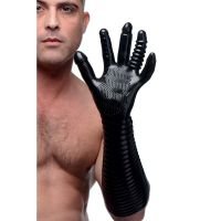 XR Brands Pleasure Fister - Fisting handschoen met textuur, afbeelding 2