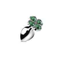 XR Brands Lucky Clover Gem - Buttplug - Small