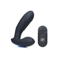 XR Brands P-Thump - Tikkende prostaatvibrator met afstandsbediening en 7 standen