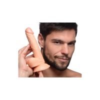 XR Brands POP - Dildo met ballen - 16,5 cm, afbeelding 5