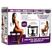 XR Brands Deluxe Bangin' Bench met Sexmachine - Zwart, afbeelding 2