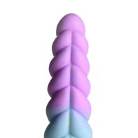 XR Brands Silicone Unicorn Horn Fantasy dildo, afbeelding 5