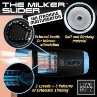 XR Brands The Milker Slider automatische masturbator - Zwart, afbeelding 5