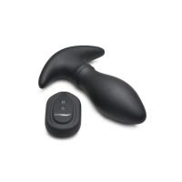 XR Brands Rim Slide - Siliconen Anaalplug met Schuifbeweging - Zwart, afbeelding 4
