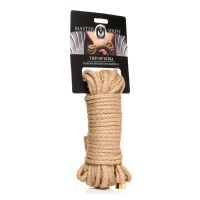 XR Brands Premium gevlochten jutetouw - 15,2 m, afbeelding 2