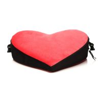 XR Brands Bondage Love Pillow - Zwart/Rood, afbeelding 4