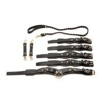 XR Brands Lover's Restraints Set - Zwart, afbeelding 5