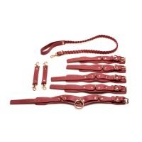 XR Brands Lover's Restraints Set - Rood, afbeelding 4