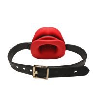 XR Brands Sissy - Vibrerende mondknevel - Rood, afbeelding 2