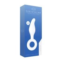 Chrystalino Gripper - Glazen dildo met ring, afbeelding 4