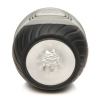 Curve Toys vibrerende en knijpbare masturbator - 10X - Zwart, afbeelding 2
