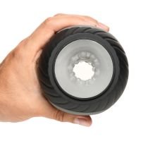Curve Toys vibrerende en knijpbare masturbator - 10X - Zwart, afbeelding 5