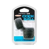 PerfectFitBrand Silaskin Cock and Ball - Ballstrap - Zwart, afbeelding 2