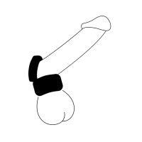 PerfectFitBrand Silaskin Cock and Ball - Ballstrap - Transparant, afbeelding 5